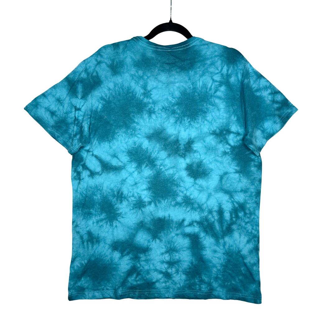 Def Leppard Rock of Ages Tie Dye Graphic T-Shirt Size Large Band Tour Rock Tee - Picture 7 of 7